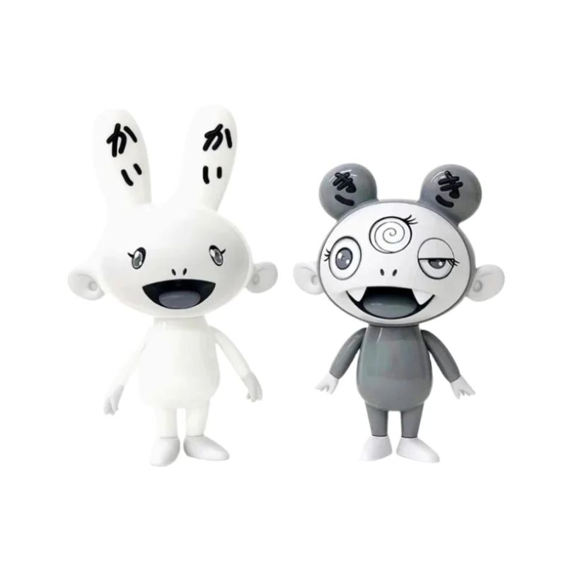 Takashi Murakami Kaikai & Kiki Bronze Set Perrotin
