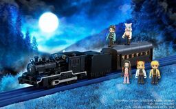 Kimetsu no Yaiba - Agatsuma Zenitsu - Hashibira Inosuke - Kamado Nezuko - Kamado Tanjirou - Rengoku Kyoujurou - Play Rail - Plarail Demon Slayer: Kimetsu no Yaiba Mugen Train Demon Slayer Corps and Nezuko (Takara Tomy)