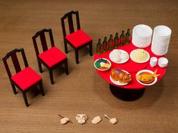 Dragon Ball Z - S.H.Figuarts - Son Goku's Eating Moderately Set