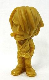 One Piece - Sanji - Candy Toy - One Piece AmeColle Amazing Log Collection - Golden Color Version