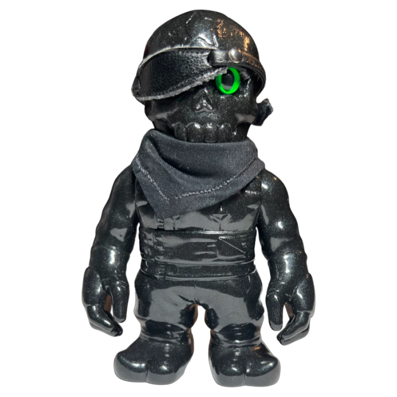 Ichibanboshi x Real Head Ryusei Ninja Sofubi Black