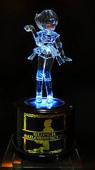 Bishoujo Senshi Sailor Moon Sailor Stars - Super Sailor Mercury - Toru Toru Catcher - Sailor Star Light Up Figures (Banpresto)