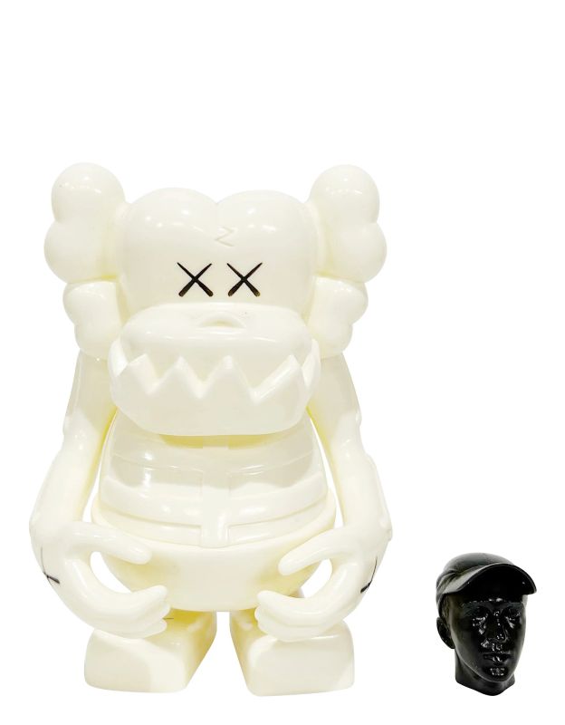 KAWS x Bounty Hunter Skull Kun White 2006