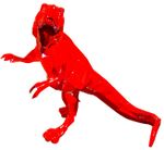 Richard Orlinski Born Wild T-Rex Red Large