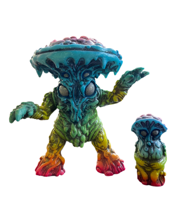 Wonder Goblin x Skinner Maui Wowie Fungoid Man Sofubi (DTA 2019 Winner)