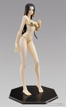 One Piece - Boa Hancock - Excellent Model - Portrait Of Pirates Limited Edition - 1/8 - Gold ver. (MegaHouse)
