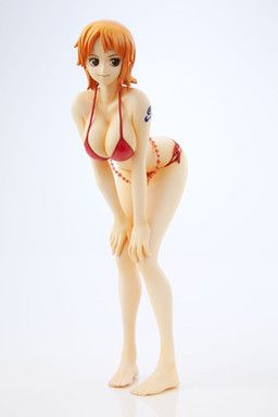 One Piece - Nami - Excellent Model - Portrait Of Pirates Limited Edition - 1/8 - Red Ver. (MegaHouse)
