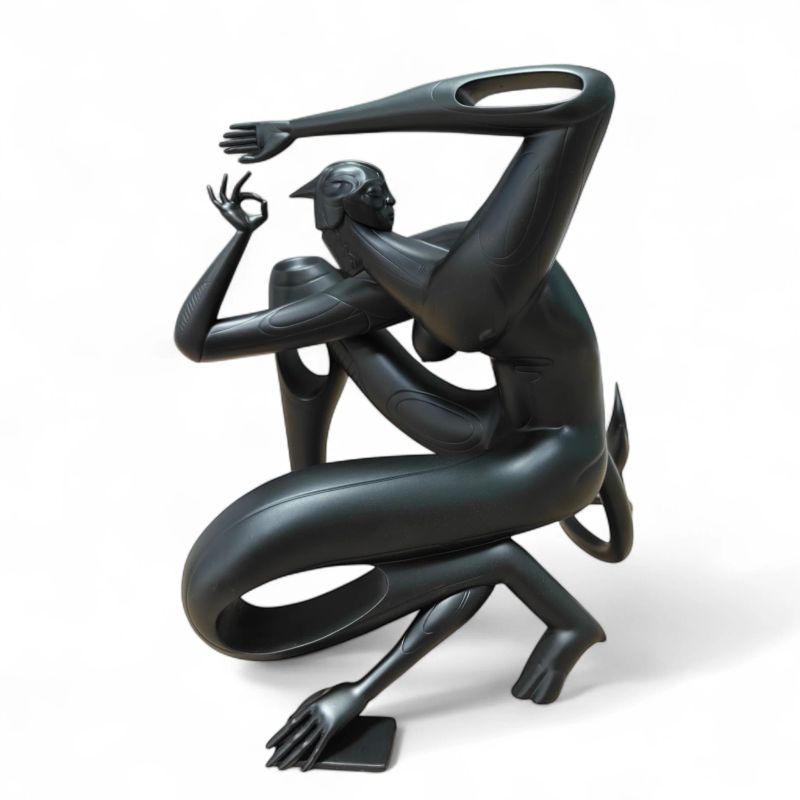 Doze Green Bronze Figure 2008