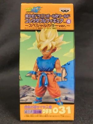 Banpresto WCF Dragon Ball Kai vol.4 Densetsu no Super Saiya-jin-hen DB Kai 031 Super Saiyan Son Goku SP Color Version