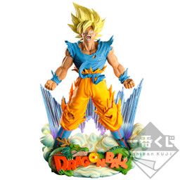 Dragon Ball Z - Shenron - Son Goku SSJ - Amusement Ichiban Kuji Dragon Ball Z Super Master Stars Diorama - Diorama - Ichiban Kuji - Super Master Stars Diorama - The Original (Banpresto)