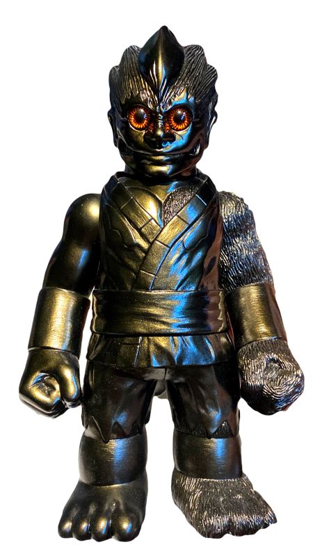 RealxHead ShintoSan Black Metallic Silver Sofubi