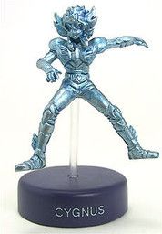 Saint Seiya - Cygnus Hyoga - Candy Toy - Dydo Dr. Pepper Saint Seiya Brass Figures
