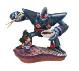 Dragon Ball - Oolong - Son Goku - Dragon Ball Capsule The Beginning with the 4-Star Dragon Ball - Dragon Ball Memory Edition - Ulong as Robot (MegaHouse)