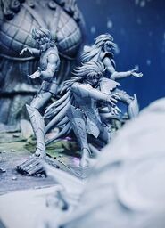 Saint Seiya - Aquarius Camus - Capricorn Shura - Gemini Saga - 1/6 - Surplices (Zodiakos Studio)