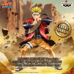 Naruto Shippuuden - Uzumaki Naruto - Grandista - Special Edition, Event Exclusive Metallic Color Ver.