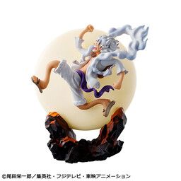One Piece - Monkey D. Luffy - Puchirama Series - Puchirama Series Logbox Re:Birth Gear 5 Special - Gear 5 (MegaHouse)