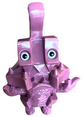 Touma Insult Monster Fu-King The Finger Sofubi Purple