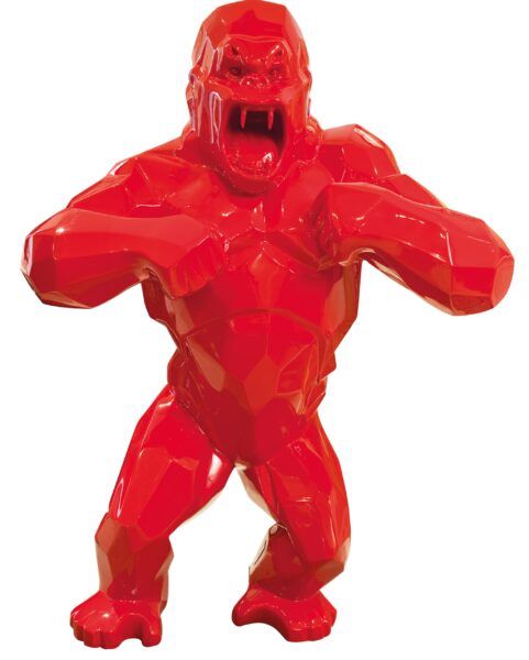 Richard Orlinski Wild Kong Banana Bronze