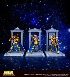 Saint Seiya - Myth Cloth EX - Libra Temple Pedestal Set