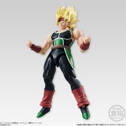 Dragon Ball Z - Bardock SSJ - Bandai Shokugan - Candy Toy - Shodo - Shodo Dragon Ball Vol.5