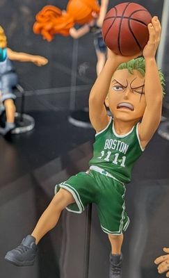 Boston Celtics - NBA - One Piece - Roronoa Zoro - One Piece × NBA - World Collectable Figure - World Collectable Figure One Piece x NBA