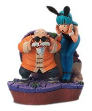 Dragon Ball - Bulma - Muten Roshi - Oolong - Dragon Ball Capsule The Beginning with the 4-Star Dragon Ball - Dragon Ball Memory Edition - Ulong as Bulma (MegaHouse)