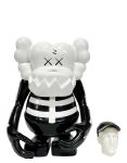 KAWS x Bounty Hunter Skull Kun Black and White 2006