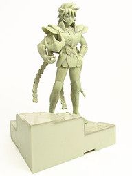 Saint Seiya - Phoenix Ikki - Saint Seiya Diorama Figure ~Blue Forever~ Part 01 - No color (Banpresto)