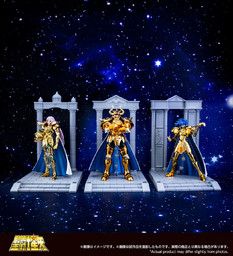 Saint Seiya - Myth Cloth EX - Gemini Temple Pedestal Set