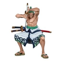 One Piece - Roronoa Zoro - Amusement Ichiban Kuji One Piece BWFC Zoukei-Ou Summit Battle 3 SUPER MASTER STARS PIECE THE RORONOA ZORO (A Prize) - Banpresto World Figure Colosseum 10th Anniversary - Figure Colosseum - Ichiban Kuji - Super Master Stars Piece - The Brush