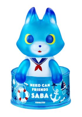 Konatsu Can Cat Friends Sofubi SABA Marine