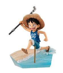 One Piece - Monkey D. Luffy - G.E.M. - Run!Run!Run!, 15th Anniversary Ver. (Crunchyroll, MegaHouse)