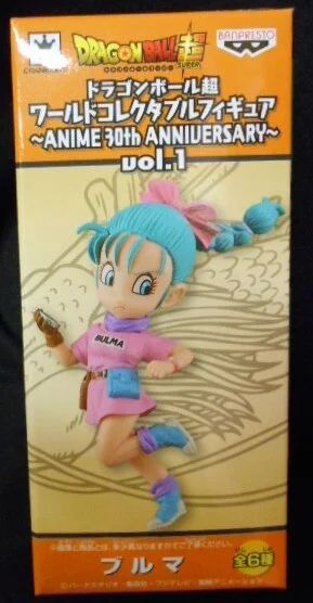 Banpresto WCF Dragon Ball Super ANIME 30th ANNIVERSARY vol.1 Bulma