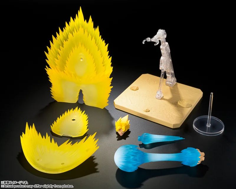 Super Saiyan Son Goku Effect Parts Set - Instant Transmission Kamehameha -