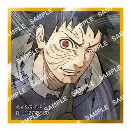 Naruto Shippuuden - Uchiha Obito - Gashapon - Mame Gacha Shikishi - Mame Gacha Shikishi Naruto Shippuuden Vol.4