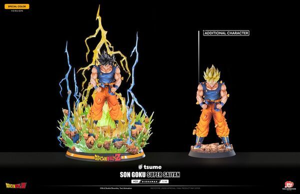 Dragon Ball Z - Son Goku SSJ - HQS Dioramax - 1/4 - Special Color (Tsume)