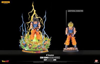 Dragon Ball Z - Son Goku SSJ - HQS Dioramax - 1/4 - Special Color (Tsume)