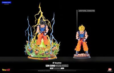 Dragon Ball Z - Son Goku SSJ - HQS Dioramax - 1/4 - Standard Color (Tsume)