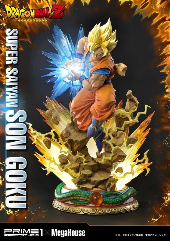 Dragon Ball Z - Son Goku SSJ - Mega Premium Masterline (MPMDBZ-01) - 1/4 (MegaHouse, Prime 1 Studio)