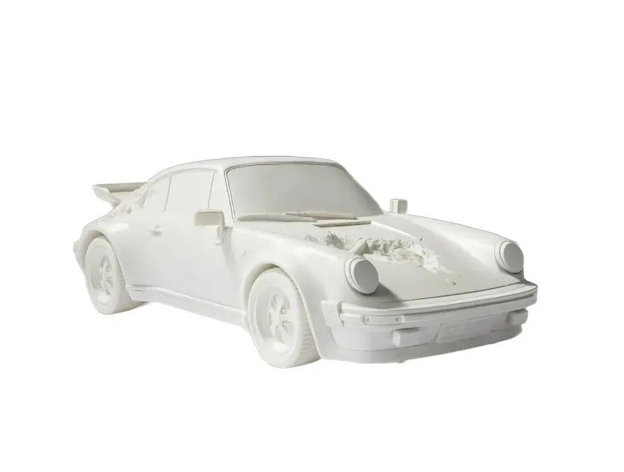 Daniel Arsham Eroded Porsche 911 Selenite Mini