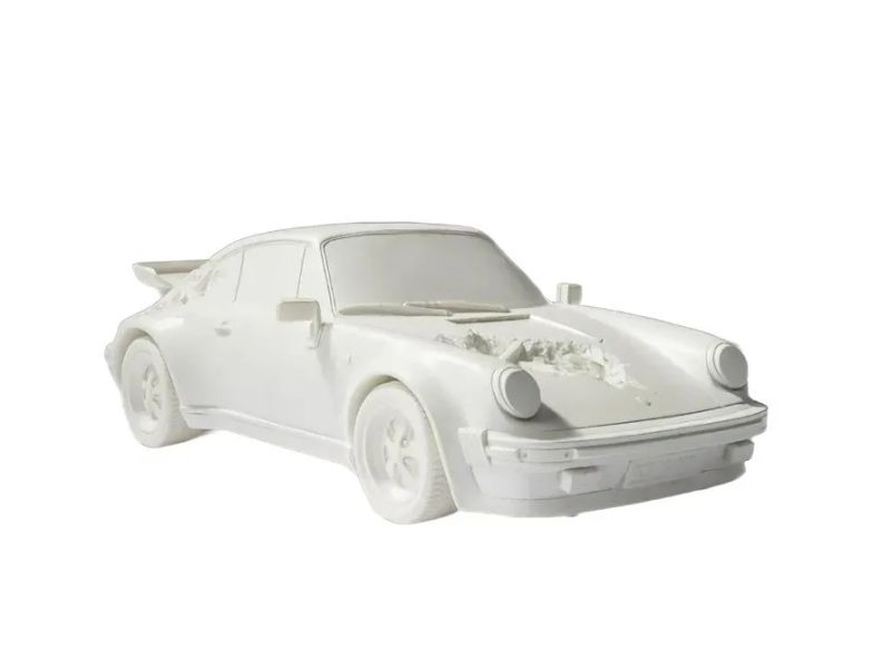Daniel Arsham Eroded Porsche 911 Selenite Mini
