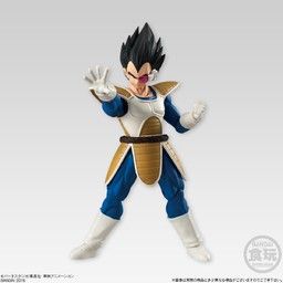 Dragon Ball Z - Vegeta - Bandai Shokugan - Candy Toy - Shodo - Shodo Dragon Ball Vol.4