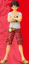 One Piece Film Red - Monkey D. Luffy - DXF Figure - The Grandline Men - The Grandline Men - Film Red  (Vol.6)