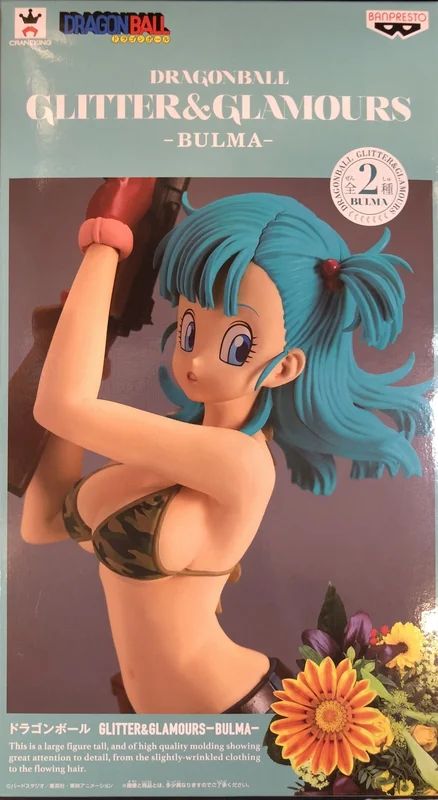 Banpresto - Glitter and Glamours -BULMA- Dragon Ball Bulma (green)