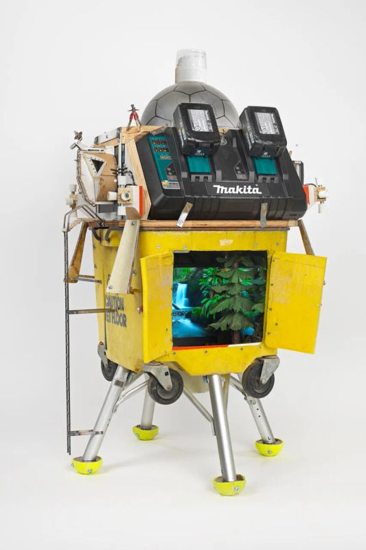 Tom Sachs Space Program Bronze Lander