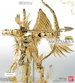 Saint Seiya - Sagittarius Aiolos - Sagittarius Cloth Object - Gold Die Cast