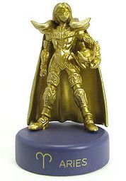 Saint Seiya - Aries Mu - Candy Toy - Dydo Dr. Pepper Saint Seiya Brass Figures