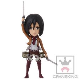 Shingeki no Kyojin - Mikasa Ackerman - Shingeki no Kyojin World Collectable Figure Vol. 1 - World Collectable Figure (Banpresto)