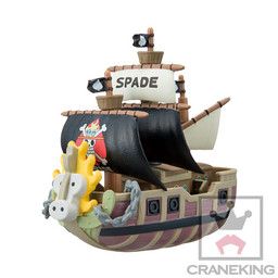 One Piece - World Collectable Figure - World Collectable Figure One Piece History of Ace - Spade Pirates' Ship (Banpresto)