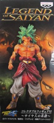 Banpresto WCF Dragon Ball Saiyan Genealogy vol.6 Broly (Hair Green)